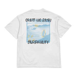 GBS x Surfability White T-Shirt